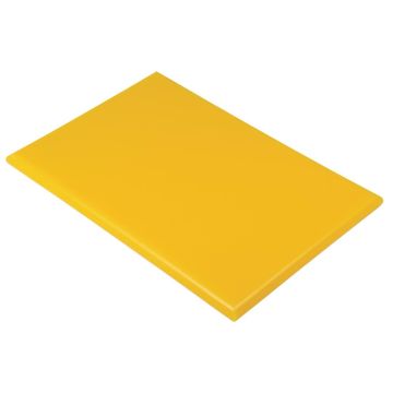 Hygiplas Extra Large Yellow High Density Chopping Board J045
