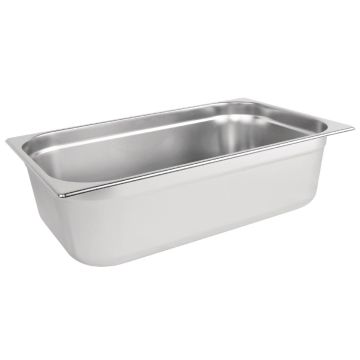 Vogue Stainless Steel 1/1 Gastronorm Pan 200mm DN706