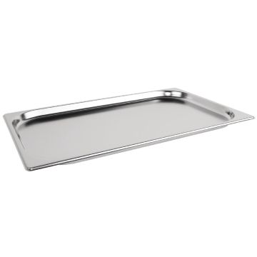 Vogue Heavy Duty Stainless Steel 1/1 Gastronorm Pan 40mm GC962