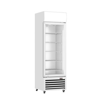 Thermaster Single Glass Door Colourbond Upright Display Drink Fridge - LG-370P