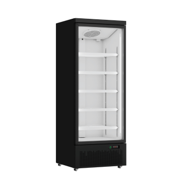Thermaster Commercial Door Supermarket Fridge Black - LG-600BGBM