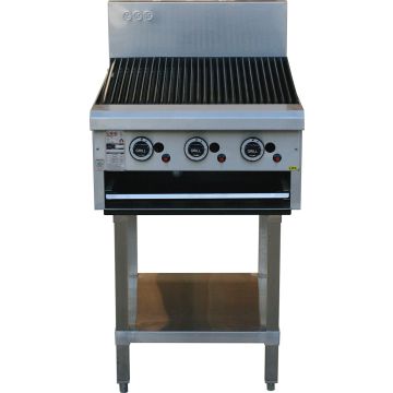Lkk:Lkk Gas Char Grill W/Stand-600mm - LKKCG6