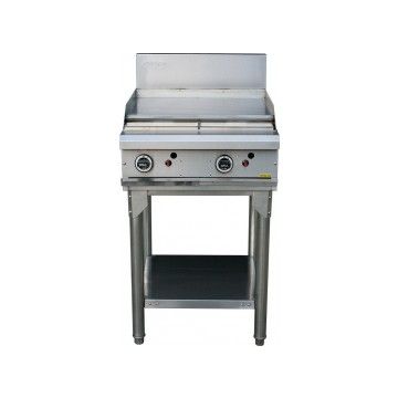 Lkk:600mm Gas Griddle With Legs - LKKOB4B