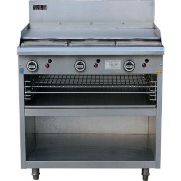 Lkk:900mm Gas Griddle + Toaster - LKKOB6A+T
