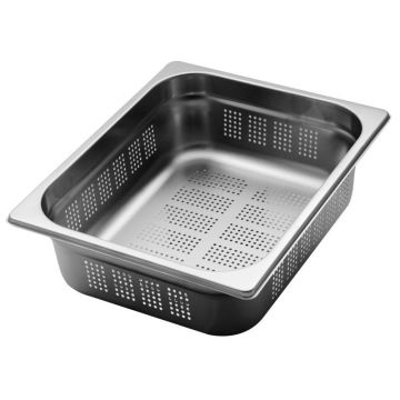 P12150 - 1/2 x 150 mm Perforated Gastronorm Pan Gn Bain Marie Tray