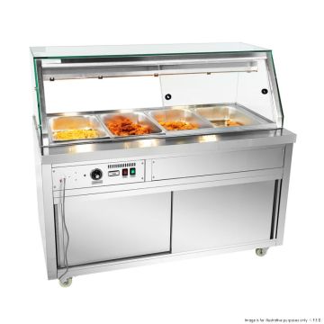 Heated Bain Marie Food Display - PG150FE-XG