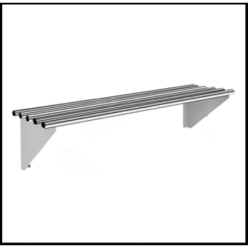 900mm X 300mm Stainless Steel Round Tube Pipe Wall Mounted Shelf