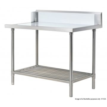 Fed Premium Stainless Steel Dishwasher Bench Left Outlet - WBBD7-0900L/A