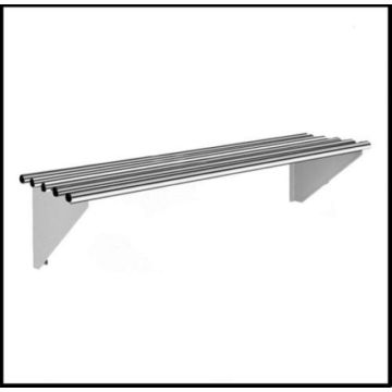 500mm X 300mm Stainless Steel Round Tube Pipe Wall Mounted Shelf