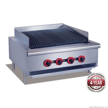 QR-24ELPG LPG Gas 4 Burner Char Grill Top