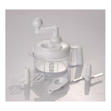 Manual Quick Easy Food Chopper Processor Mixer Kitchen Tool