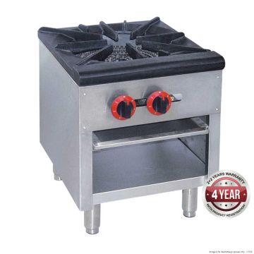 Gasmax Dual Ring Burner Single Hob With Flame Failure RB-1E