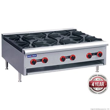 Gas Cook top 6 burners LPG - RB-6ELPG