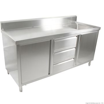 Cabinet With Right Sink SC-6-2100R-H