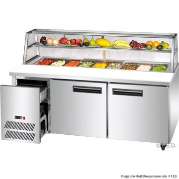 SCB/21 Three Door Deluxe Sandwich Bar