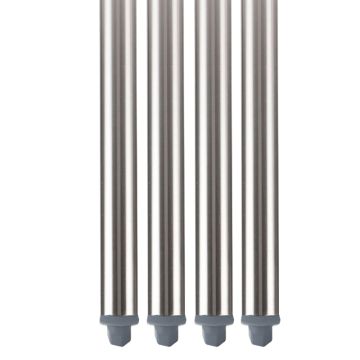 Set Of 4 #201 Stainless Steel Legs For Benches
