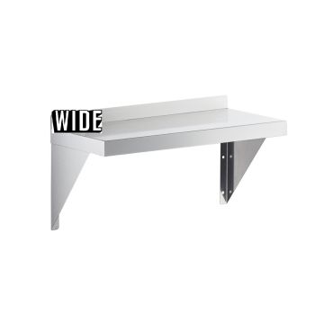 600mm X 450mm Stainless Steel Wall Mounted Shelf SHSS6045 HY