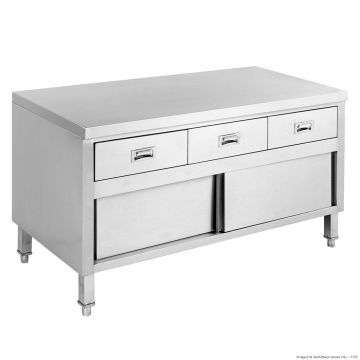 Bench Cabinet With 3 Drawers & Doors SKTD6-1200