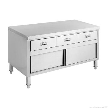Bench Cabinet With 3 Drawers & Doors SKTD6-1500