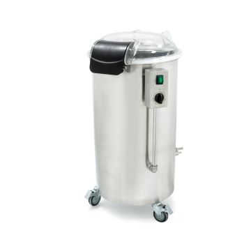 Yasaki Commercial Electric Salad Spinner w/ Castors & Timer 3kg/cycle SP75AS
