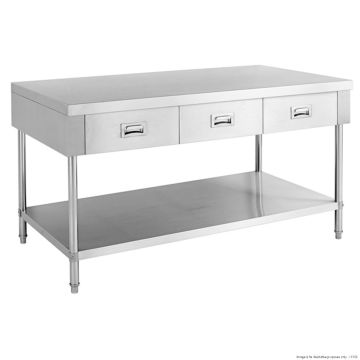 Work Bench With 3 Drawers And Undershelf SWBD-6-1500