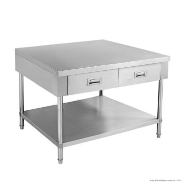 Work Bench With 2 Drawers And Undershelf SWBD-6-1200