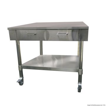 Work bench with 2 drawers and undershelf - SWBD7-2