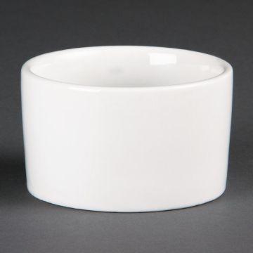 Olympia (Pack of 12) Whiteware Contemporary Ramekins 90mm U176