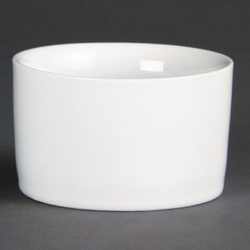 Olympia (Pack of 12) Whiteware Contemporary Ramekins 80mm U177