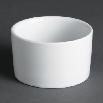 Olympia (Pack of 12) Whiteware Contemporary Ramekins 70mm U195