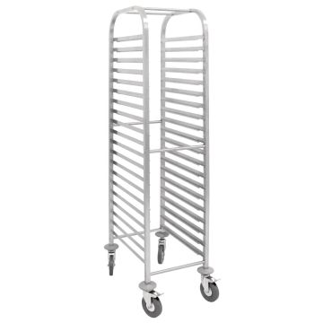 Vogue Gastronorm Racking Trolley 20 Level U376