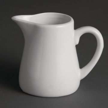 Olympia (Pack of 6) Whiteware Cream & Milk Jugs 170ml U819