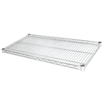 Vogue (Pack of 2) Chrome Wire Shelves 915x457mm Pack of 2 U889