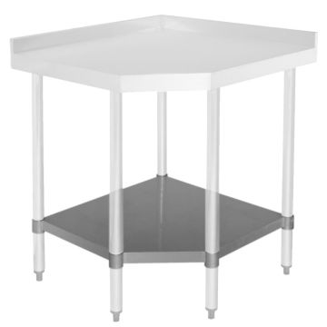 Brand New Stainless Steel Undershelf For 5 Leg Corner Bench 900X610X900
