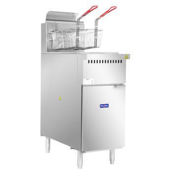 Frymax Commercial V Pan Natural Gas Deep Fryer VP122