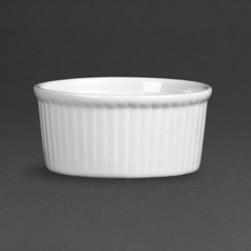 Olympia (Pack of 12) Whiteware Ramekins 80mm W414