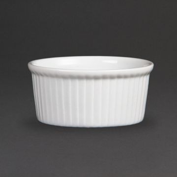 Olympia (Pack of 12) Whiteware Ramekins 85mm W432