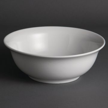 Olympia (Pack of 6) Whiteware Salad Bowls 235mm W436