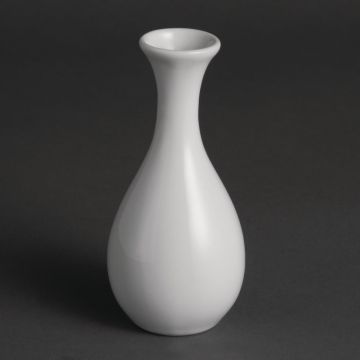 Olympia Whiteware Bud Vases 125mm (Pack of 12) W437