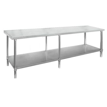 Fed Premium Stainless Steel Workbench 700mm Deep - WB7-2100/A