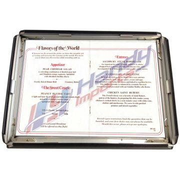 A1 Heavy Duty Black Square Corner Snap Frame 32mm
