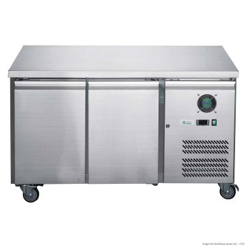 Fed-X S/S Two Door Bench Freezer XUB7F13S2V