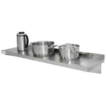 Vogue Stainless Steel Kitchen Shelf 900mm Y750