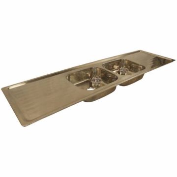 1800X500mm Double Bowl Food Grade Stainless Steel Kitchen Sink