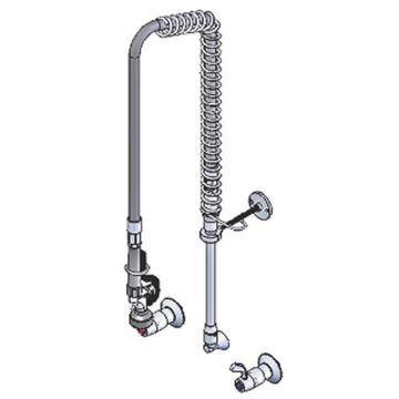 Yellow Tapware Wall Mount Pre Rinse Assembly YWS021