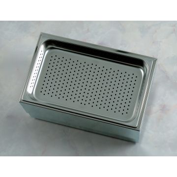 Robinox Perforated Steam Table Pan - 1/1 Size, 65mm Deep Z11065-P