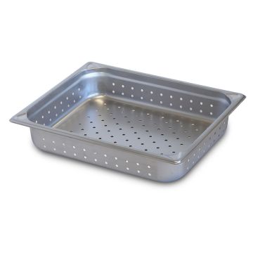 Robinox Perforated Steam Table Pan - 1/2 Size, 65mm Deep Z12065-P