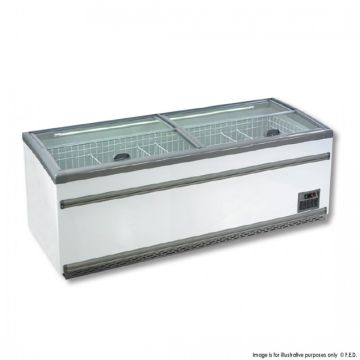 ZCD-L250S Supermakert Island Dual Temperature Freezer & Chiller