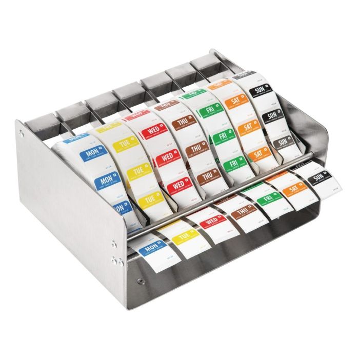 Special Offer - Vogue Days Of The Week Labels & Dispenser S154
