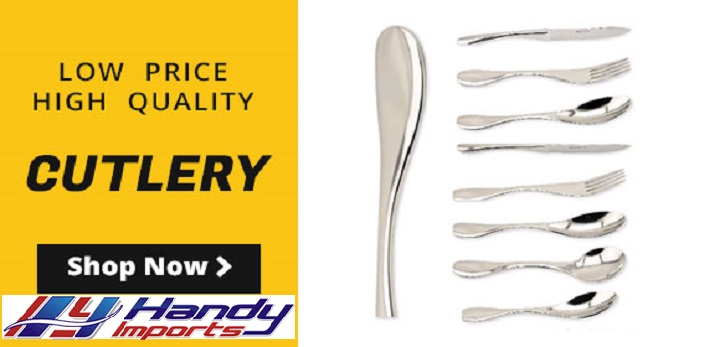 Get the best cutlery for your restaurant or hotel from Handy Imports